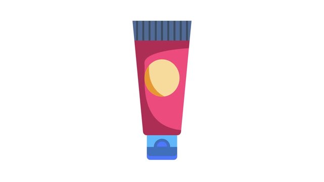 A facewash featuring a prominent yellow circle on its packaging.