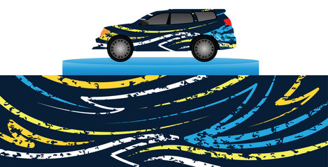  abstract car wrap template, racing car decal design,  car decal wrap,  racing background