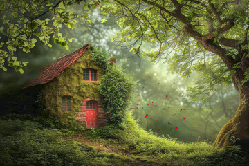 Classiebawn Castle Backdrop Picturesque Landscape