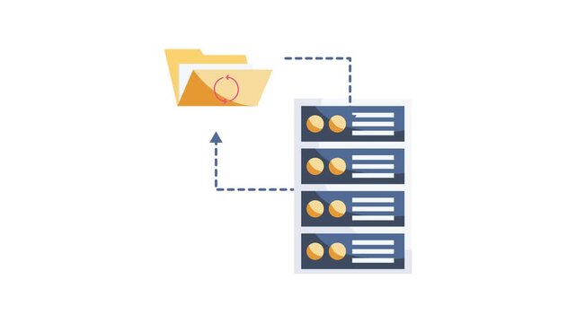 A file folder opened to reveal a document, symbolizing organized information.