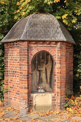 Blick in die Altstadt von Sendenhorst in Nordrhein-Westfalen	