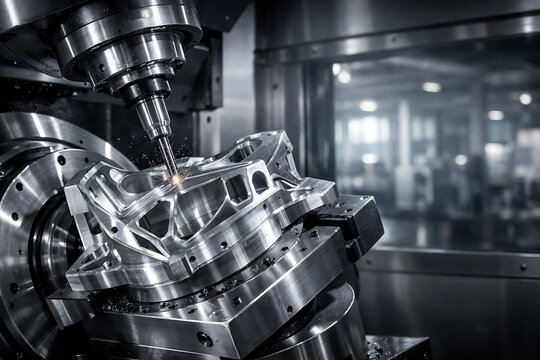 5-Axis CNC &ndash; Aerospace Part