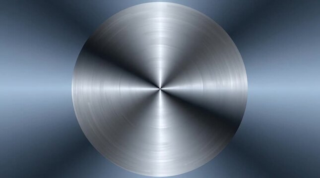 Modern silver background with spotlight effect and metallic sheen