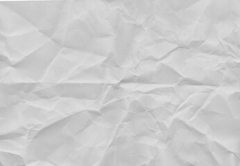 Obraz premium Paper background texture crumple wrinkle white pattern, torn newspaper abstract rough vintage wall parchment crease scrapbook coraboard, wrinkled aged crushed crumpled.