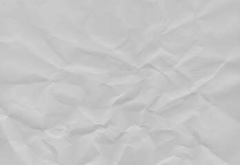 Obraz premium Paper background texture crumple wrinkle white pattern, torn newspaper abstract rough vintage wall parchment crease scrapbook coraboard, wrinkled aged crushed crumpled.