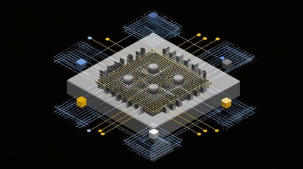 Efficiency in AI systems through refined geometry and structured layout