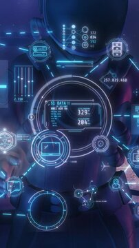 The use of artificial intelligence in space calculations.