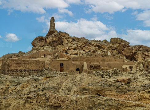 Bamyan, Afghanistan - once famous for its marvellous Buddhas carved in the stone, Bayman is still today one of the most beautiful and interesting cities in Afghanistan