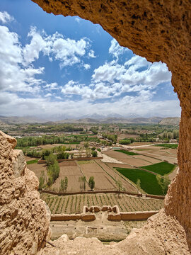 Bamyan, Afghanistan - once famous for its marvellous Buddhas carved in the stone, Bayman is still today one of the most beautiful and interesting cities in Afghanistan