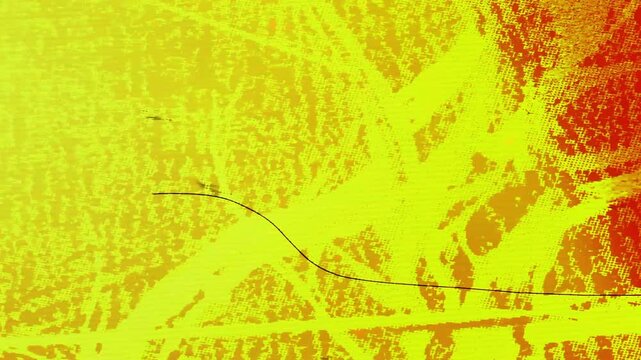 Grunge film burn overlay with modern abstract graffiti texture for trendy video effect editing