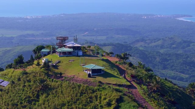 Montana Redonda Tourist Viewpoint in Miches, Dominican Republic