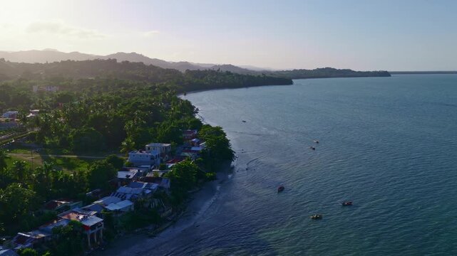 The coasts of Miches, Dominican Republic
