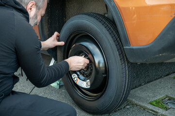 Car Maintenance Changing a Tyre