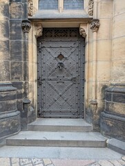 old church door