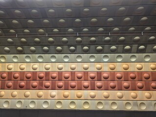 old wall subway station texture