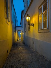 strret in Prague castle
