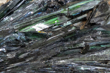 vivianite mineral texture