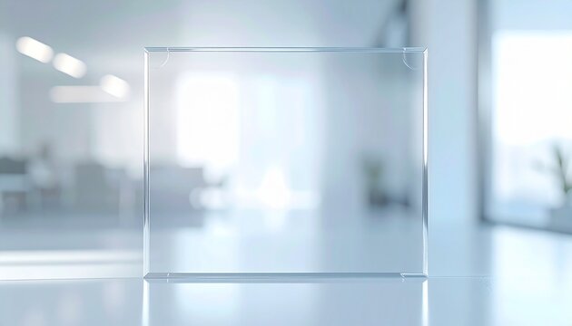 Glass morphism frame background with transparent frosted edges and modern depth. Ideal for UI design, technology branding, presentations, websites, apps, dashboards, and clean digital layouts.