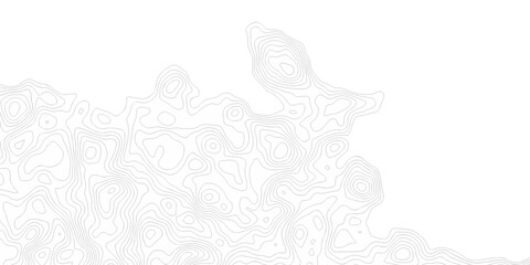 Obraz premium Contour abstract map relief land outline. Topographic map patterns. White wave paper curved reliefs abstract background. Background of the topography map. Abstract pattern with lines.