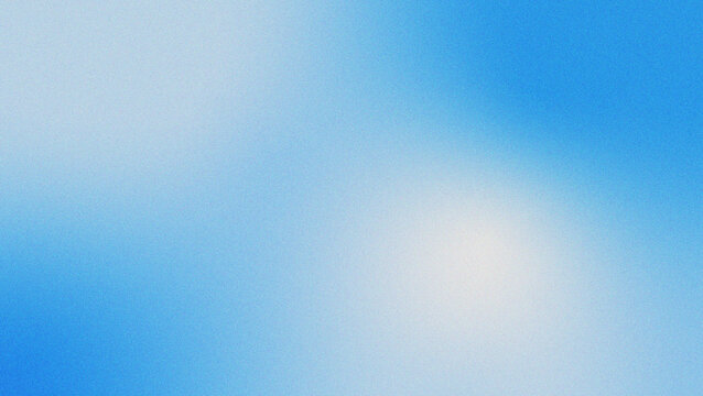 Abstract blue gradient backdrop featuring subtle noise texture and light reflections. Clean modern design with grainy pattern perfect for elegant digital banners and premium graphic templates.