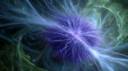 Interaction between atoms.