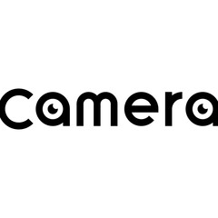 Camera logo word mark