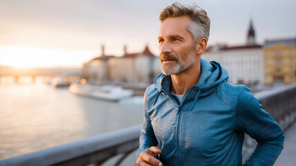 Every day jogging for health.