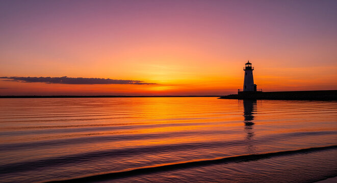 cape henlopen sunset views and lighthouse