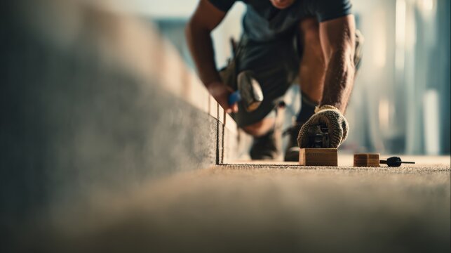 Securing Laminate Seam with Tapping Block Technique