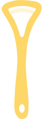 Tongue Scraper Vector Illustration