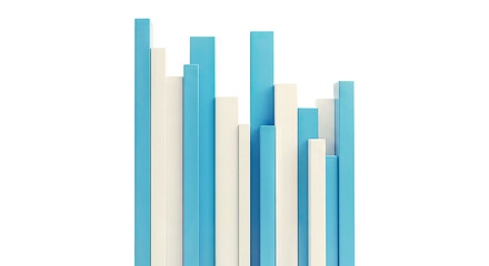 Obraz premium Abstract geometric bars