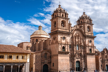 Fototapeta premium Church of the Society of Jesus in Cusco’s Historic Center