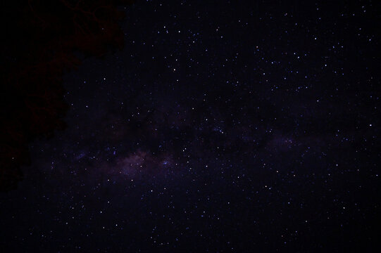 Milky Way during a starry night