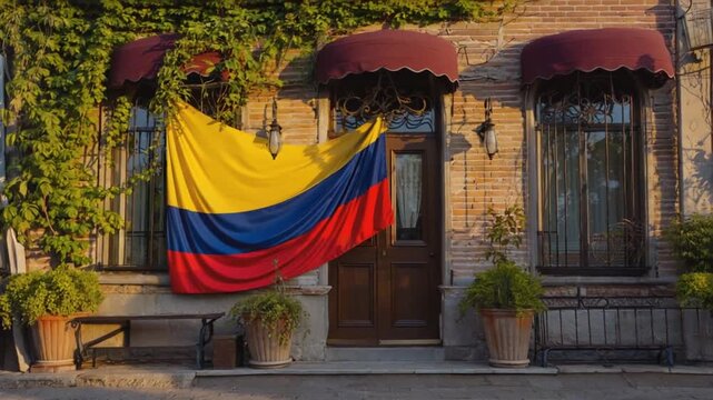 Colombian food restaurant.