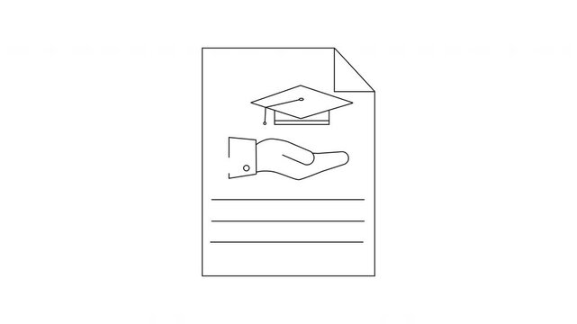 Scholarship Application Concept - Education Funding and Financial Aid.