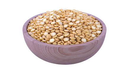 Fototapeta premium Bowl of Yellow Split Peas