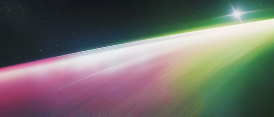 Fototapeta premium Colorful abstract, light leaks seamlessly blend.
