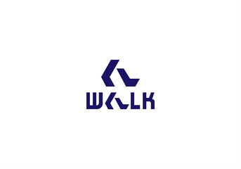 A FONT LOGO, LETTER A LOGO, A LOGO, FONT A, LETTER A, WALK LOGO, 