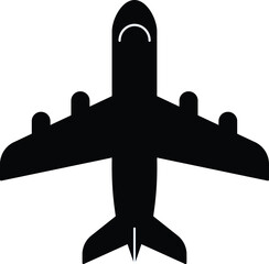 vector illustration of a plane