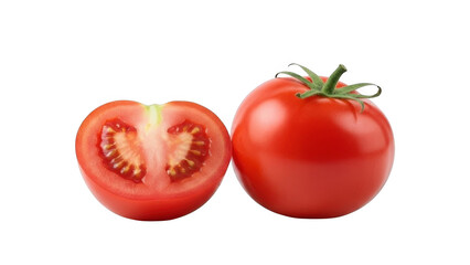 tomato isolated on white