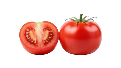 tomato isolated on white