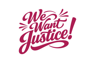 Obraz premium Bold call to action for social justice and activism