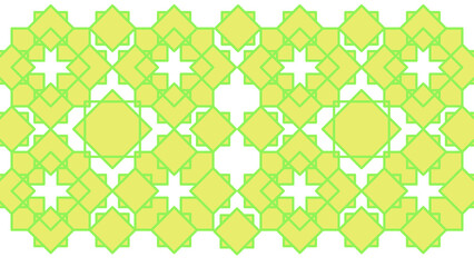 Abstract Geometric Repeating Square and Diamond Pattern