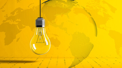 Lightbulb Concept Symbolizing Digital Creativity and Inspiration