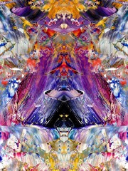 Abstract art background . Hand painting artwork on canvas .