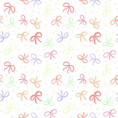 seamless pattern with hearts