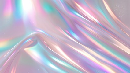 Abstract Iridescent Pastel Light Background