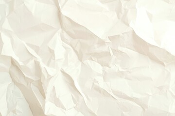 Obraz premium A white paper with a rough texture and a few wrinkles