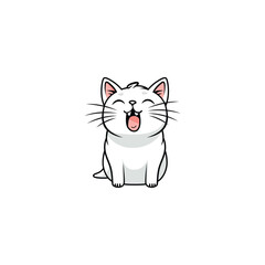 Obraz premium Cute Cat illustrations