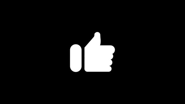 Like, micro animation of icon like icon cartoon, clip art, alpha channel Check and like icon animation, alpha channel icon, button, check, symbol, sign, mark, yes